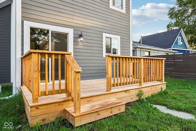 view of deck