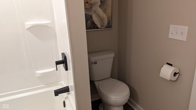 bathroom with toilet