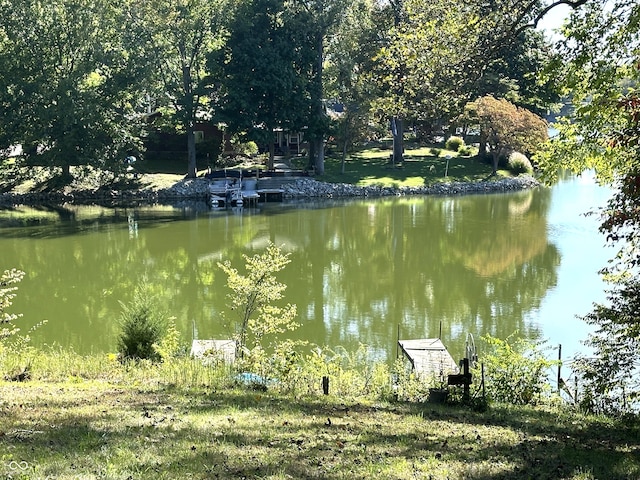 view of water feature