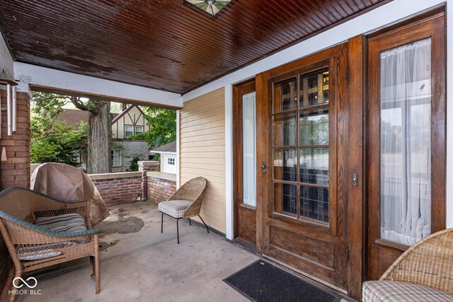 1457 Fairfield Ave, Indianapolis, IN 46205 - exterior space featuring covered porch
