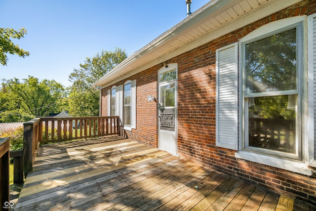 view of deck