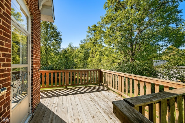 view of deck