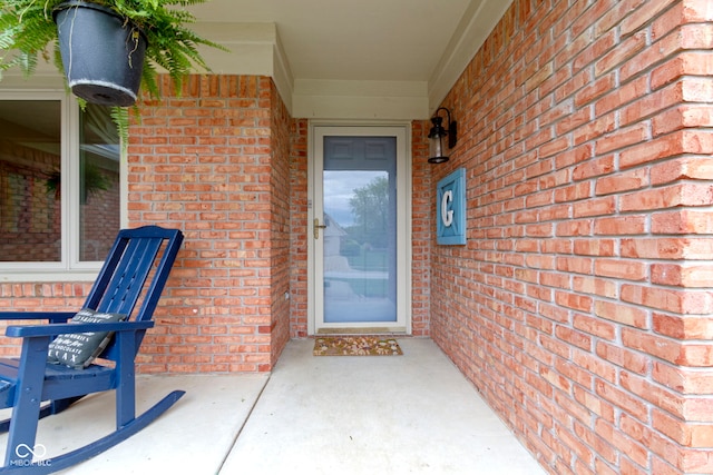 603 Ophelia Dr, Avon, IN 46123 - property entrance with brick siding