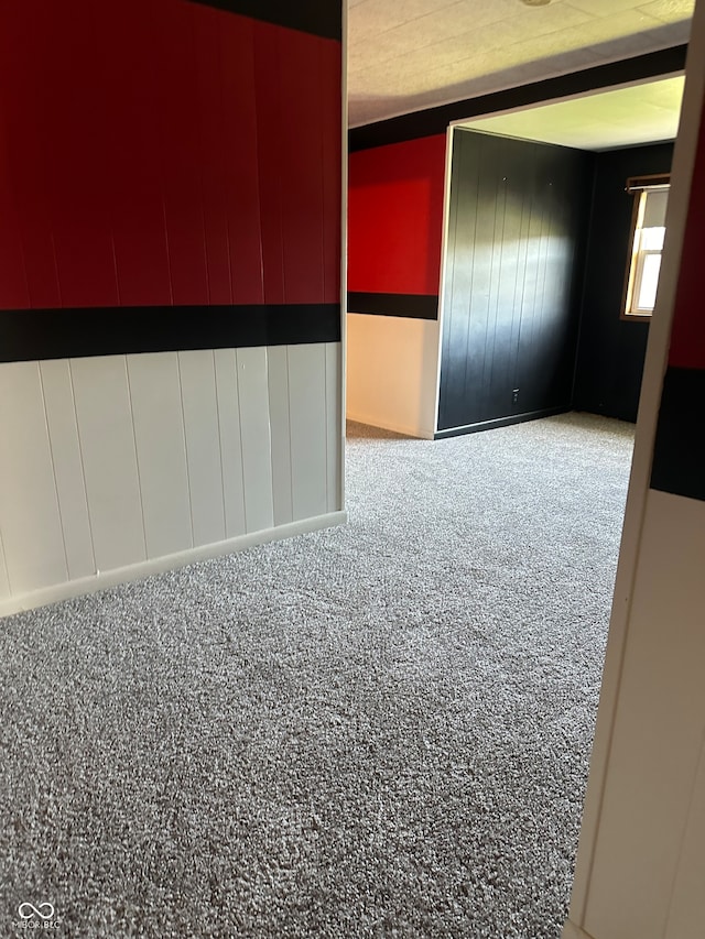 spare room with carpet