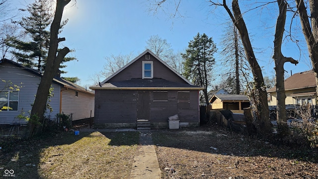 view of rear view of house