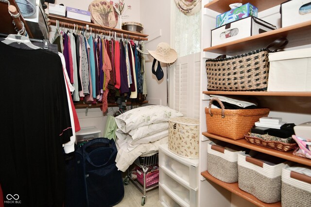 view of spacious closet