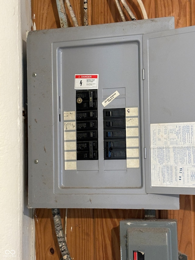 utilities with electric panel