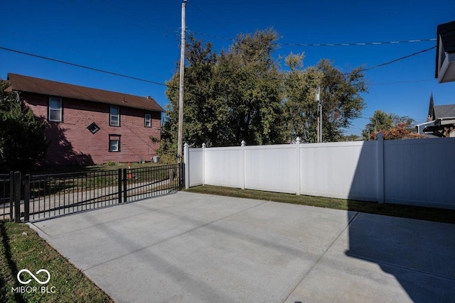 1666 Union St, Indianapolis, IN 46225 - view of patio / terrace with fence private yard