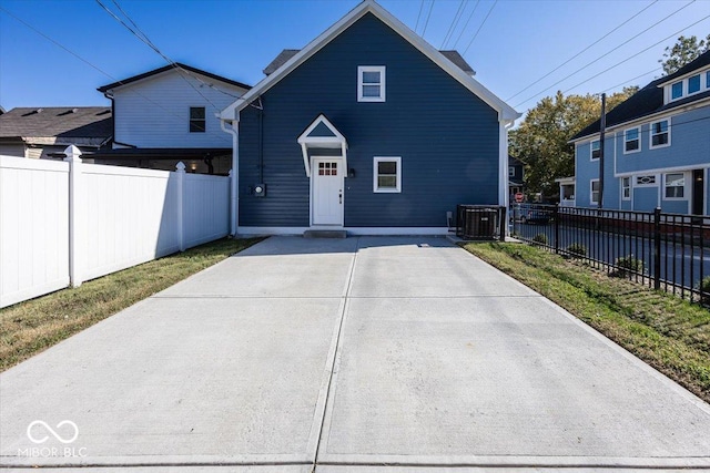 1666 Union St, Indianapolis, IN 46225 - view of front facade featuring cooling unit and fence