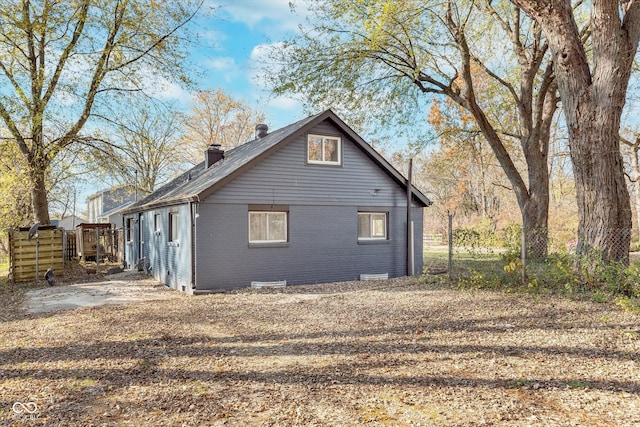 view of rear view of house