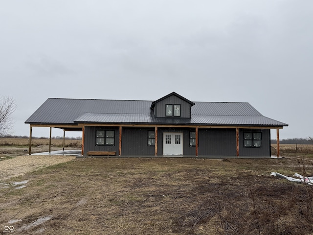 view of country-style home