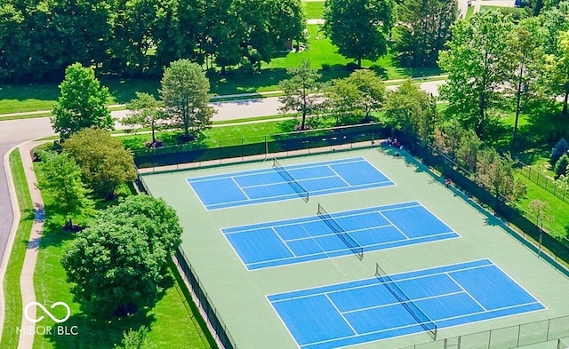 view of sport court