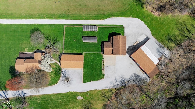2831 S Hixon Rd S, Montezuma, IN 47862 - view from above of property