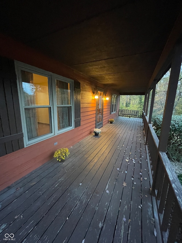 view of deck