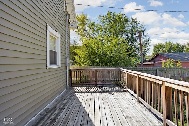 view of deck