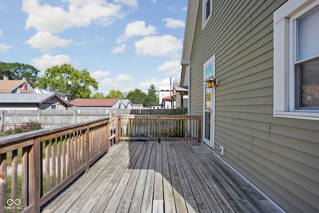 view of deck