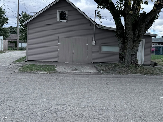 view of back of house