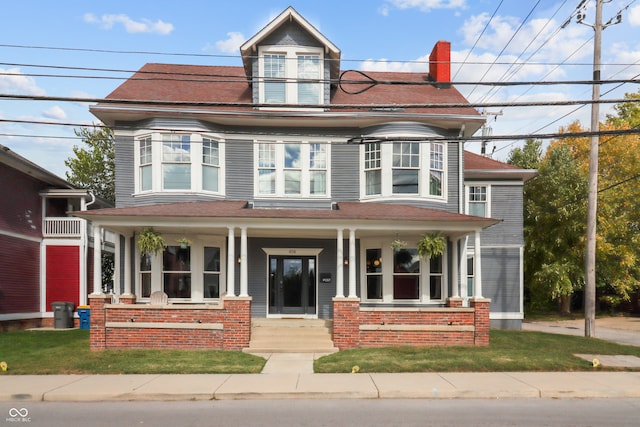 view of front of house featuring a porch