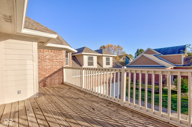 7189 Lockford N, Avon, IN 46123 - view of deck