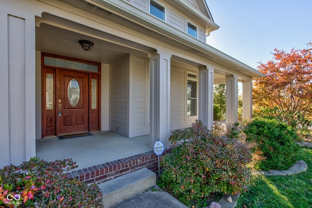 7189 Lockford N, Avon, IN 46123 - view of exterior entry with a porch