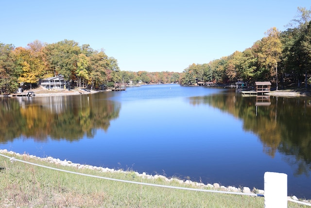 9540 E Brentmoore Rd, Brazil, IN 47834 - water view with a forest