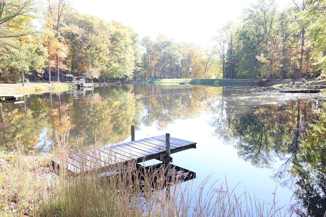 9540 E Brentmoore Rd, Brazil, IN 47834 - dock area with a water view