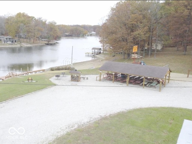 9540 E Brentmoore Rd, Brazil, IN 47834 - view of property's community featuring a water view