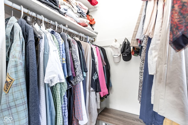 view of spacious closet