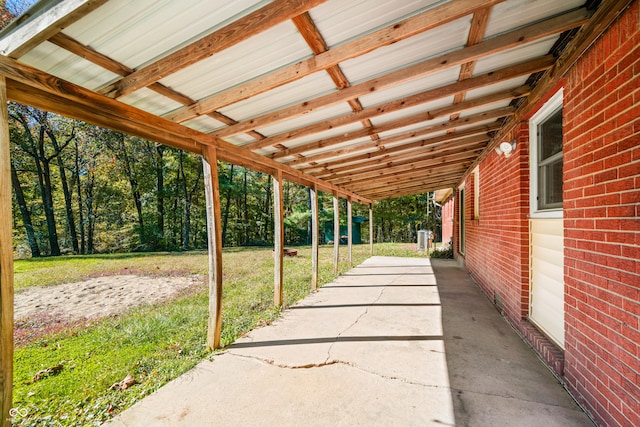 3233 Plum Creek Rd, Nashville, IN 47448 - view of patio / terrace
