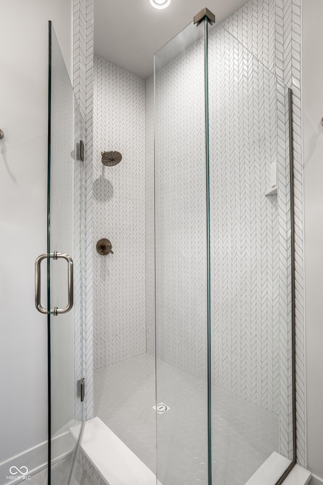 456 Monon Way Dr, Carmel, IN 46032 - bathroom featuring a stall shower