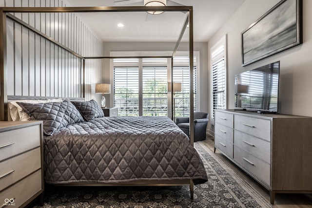 456 Monon Way Dr, Carmel, IN 46032 - bedroom with dark wood-style floors