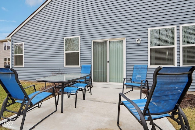 10008 Sundley Dr, Indianapolis, IN 46239 - view of patio / terrace with outdoor dining space