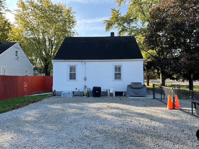 view of back of house