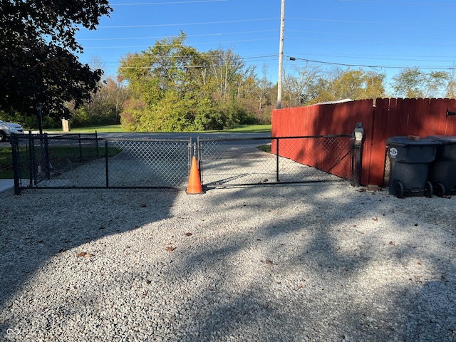 view of gate