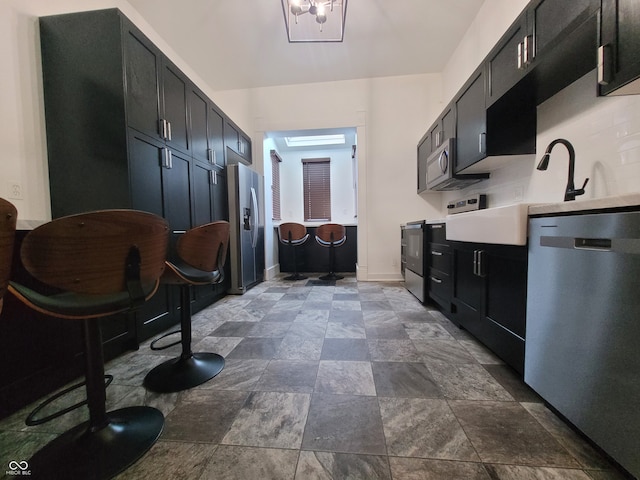 kitchen featuring stainless steel appliances