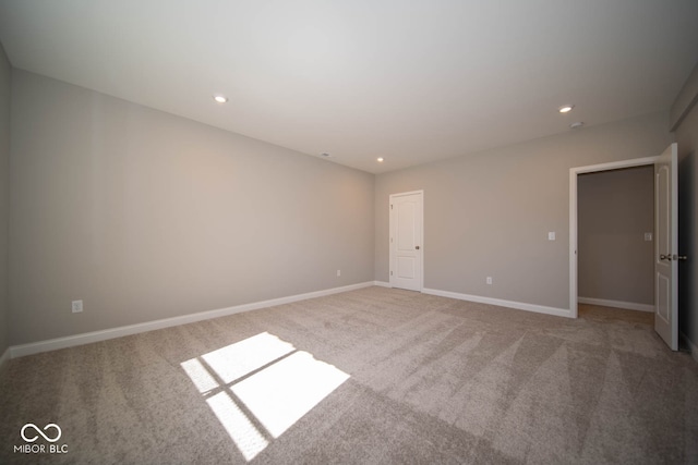 unfurnished bedroom featuring carpet flooring