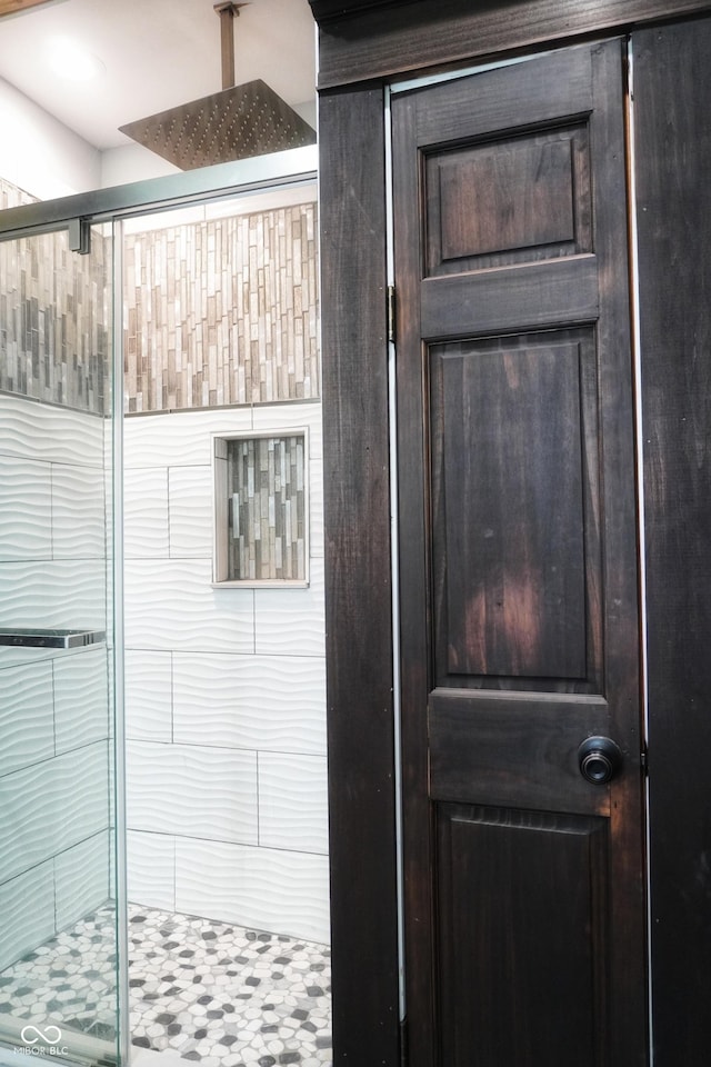201 W Walnut St, Waldron, IN 46182 - full bath with a shower stall