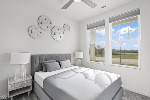 802 Weldon Way, Westfield, IN 46074 - bedroom featuring carpet and ceiling fan