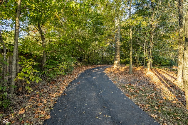 view of road