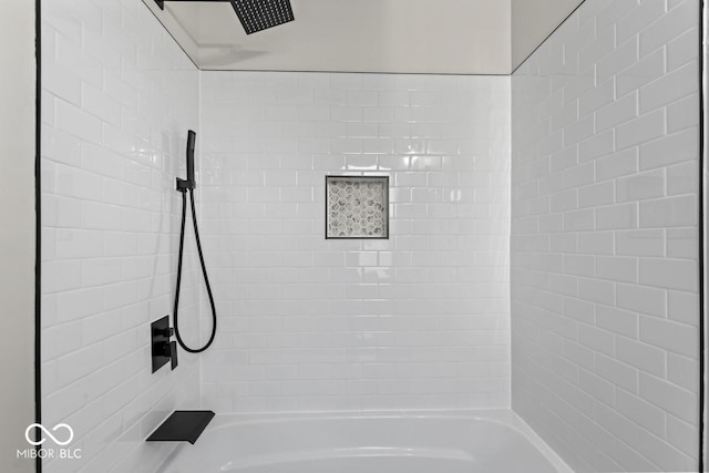 full bath featuring shower / bath combination