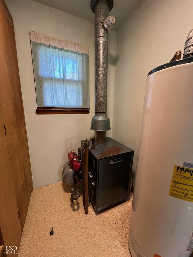 room details with water heater