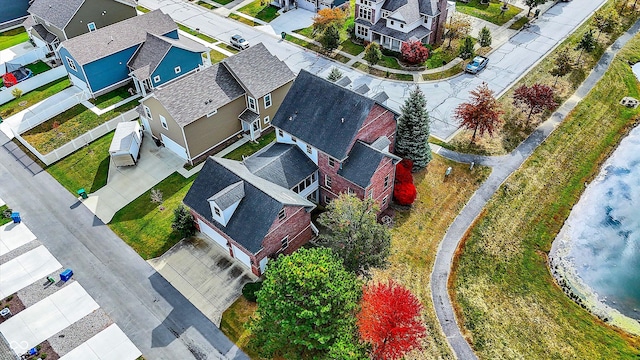 7178 Lockford N, Avon, IN 46123 - aerial view with a residential view