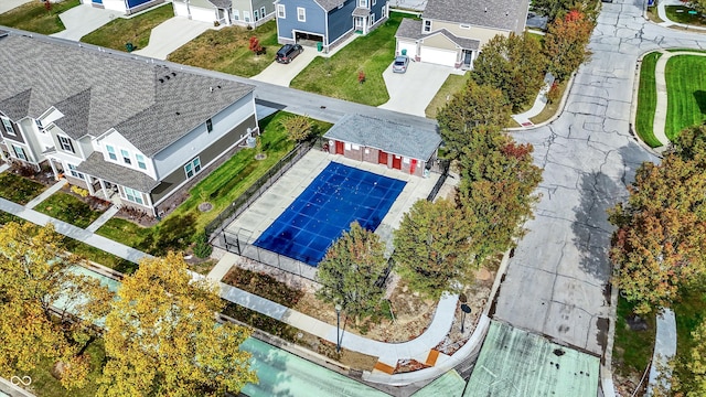 7178 Lockford N, Avon, IN 46123 - aerial view featuring a residential view
