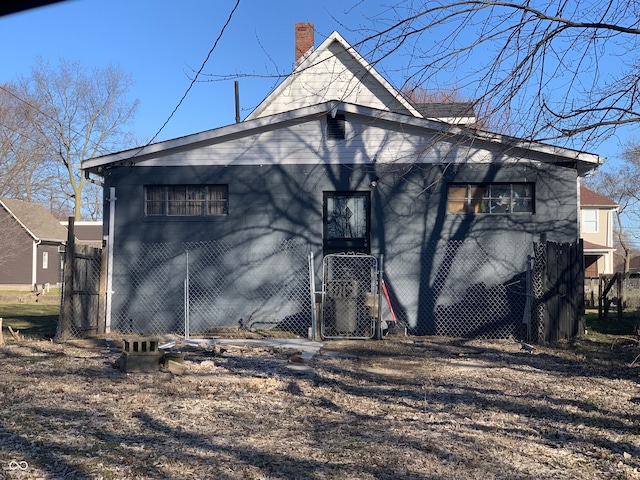 view of rear view of house