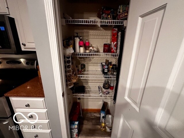 view of pantry