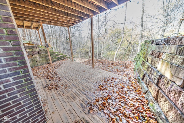 808 Copperfield Xing, Danville, IN 46122 - view of deck