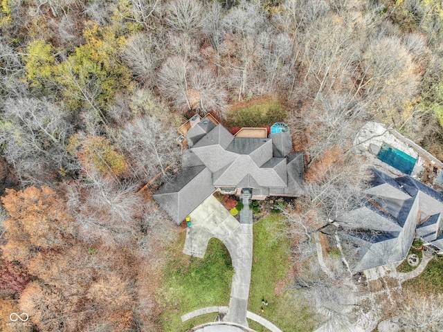 808 Copperfield Xing, Danville, IN 46122 - aerial view of property and surrounding area