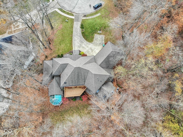 808 Copperfield Xing, Danville, IN 46122 - aerial view of property and surrounding area