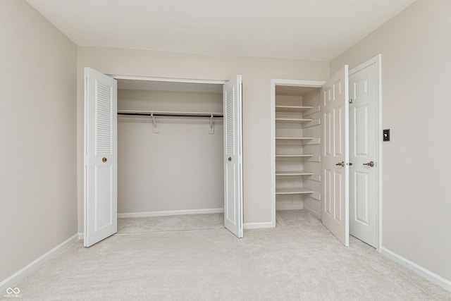 view of closet