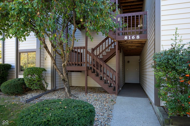 view of property entrance